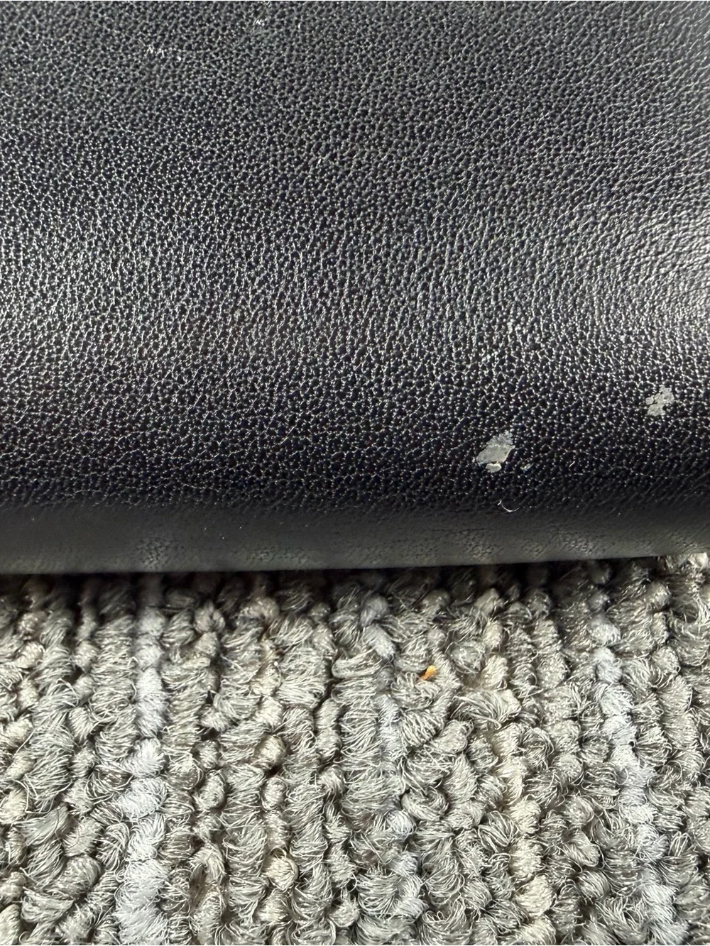 Vintage Coach Black Leather Checkbook Wallet with Silver Turnlock